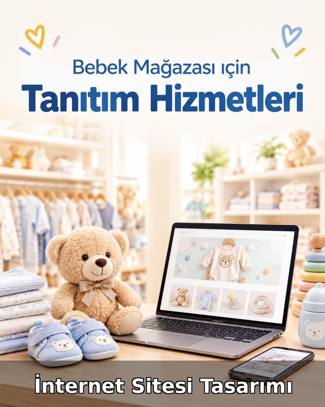 Bebek Mağazası İnternet Sitesi Tasarımı (Web Tasarım)