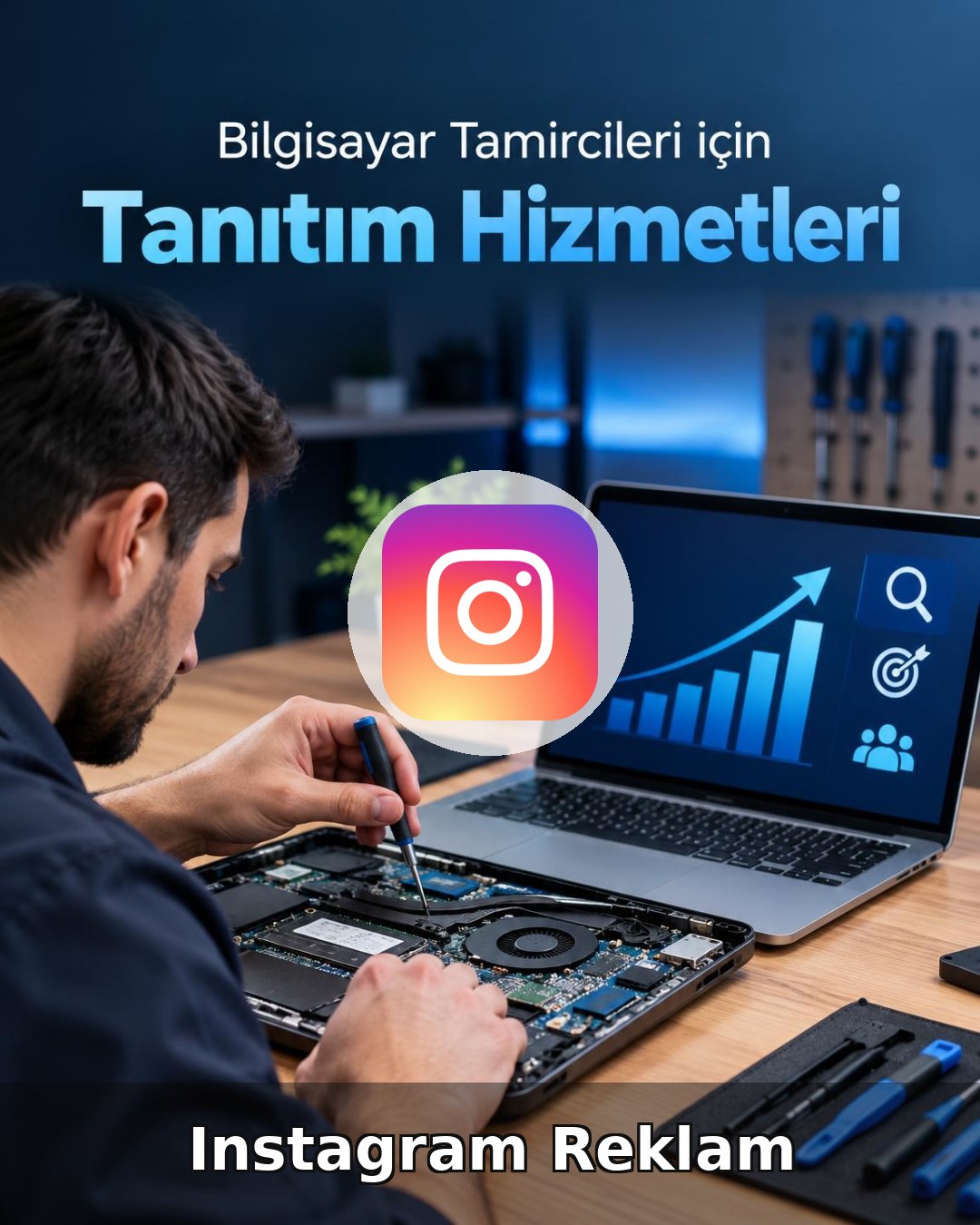 Bilgisayar Tamiri Instagram Reklam Yönetimi