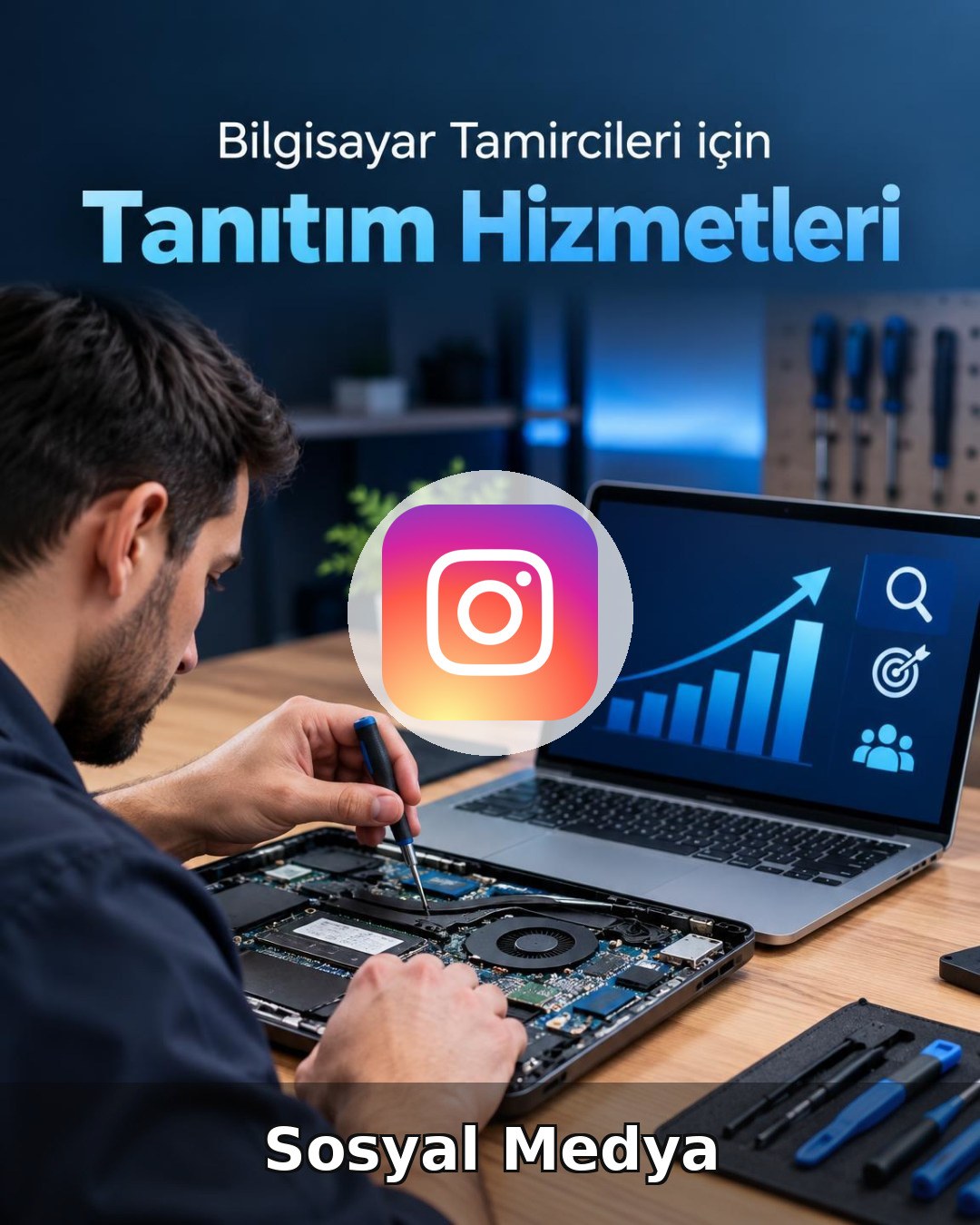 Bilgisayar Tamiri Sosyal Medya Yönetimi