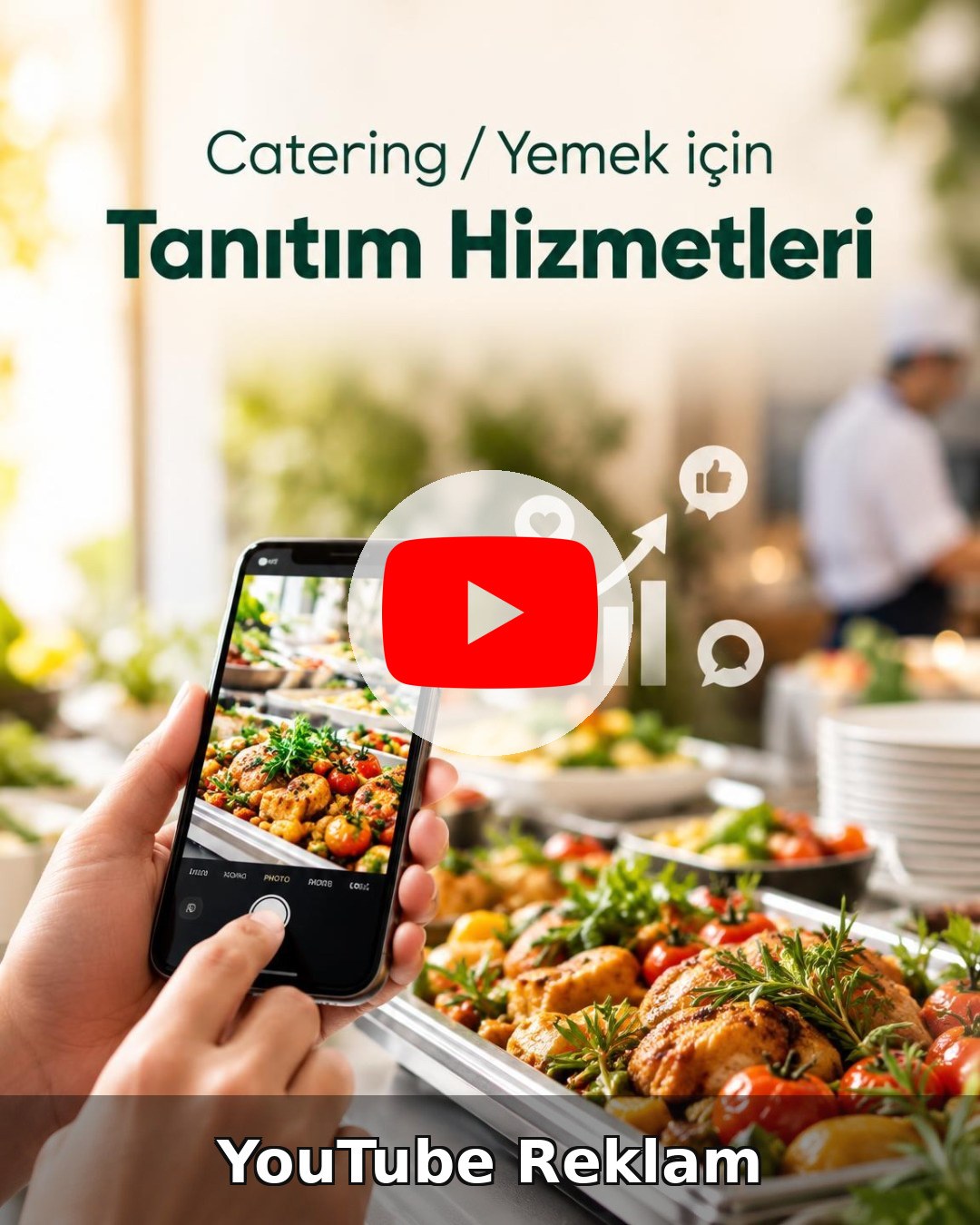 Catering / Yemek YouTube Reklam Yönetimi