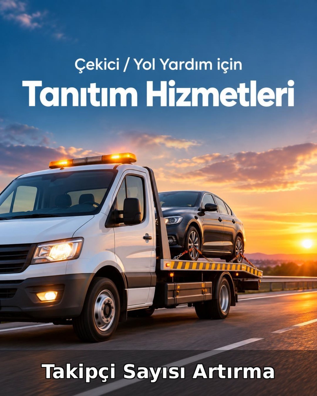 Çekici / Yol Yardım Takipçi Sayısı Artırma
