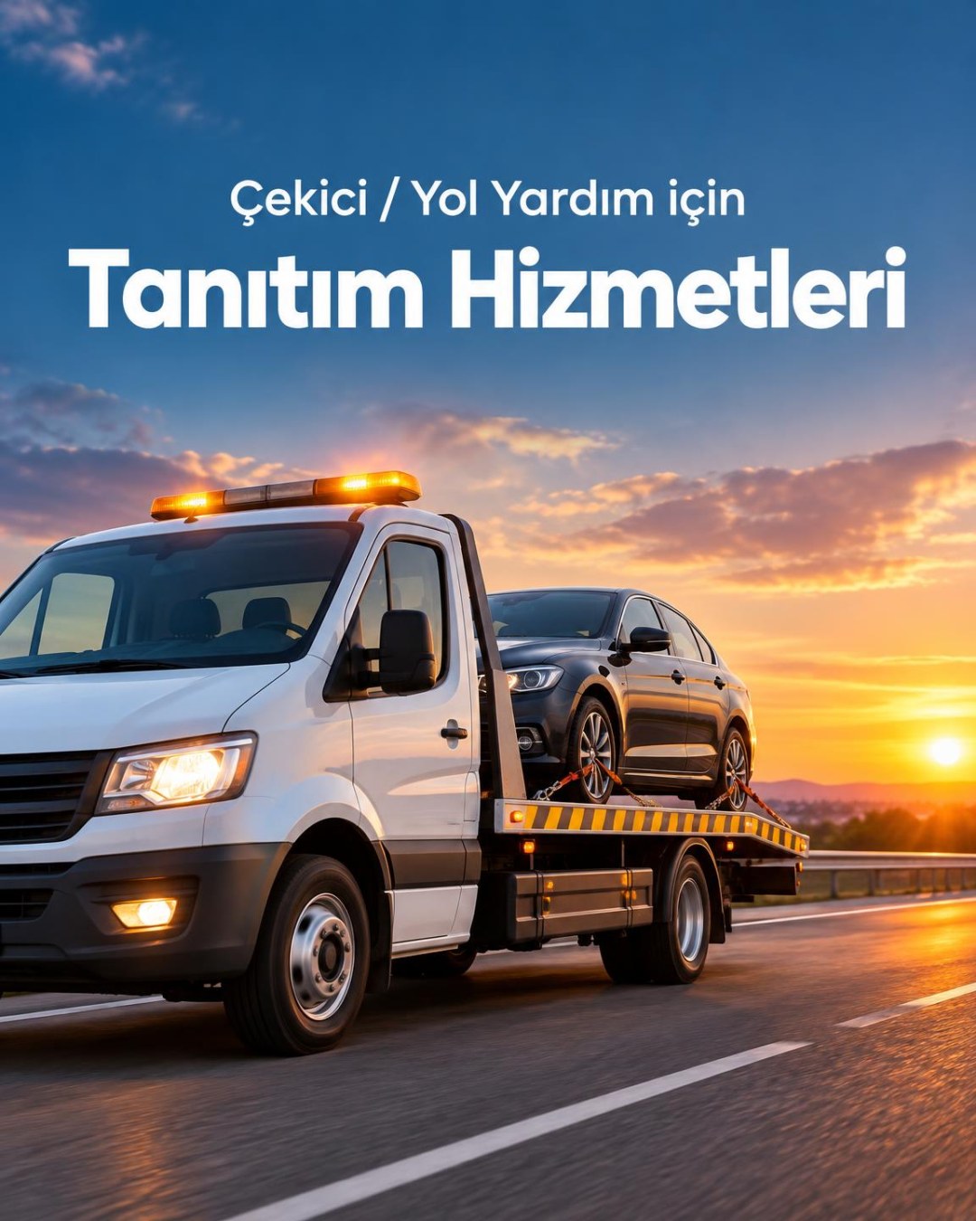 Çekici / Yol Yardıma Özel Tanıtım Hizmetleri