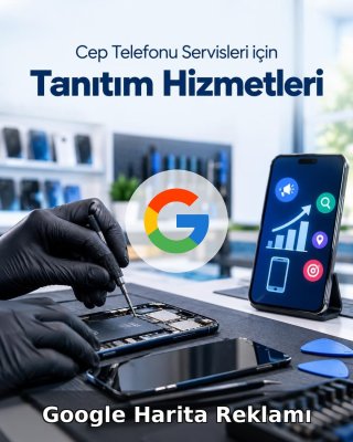 Cep Telefonu Servisi Google Harita Reklamı