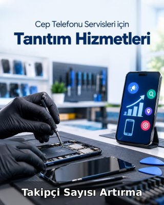 Cep Telefonu Servisi Takipçi Sayısı Artırma