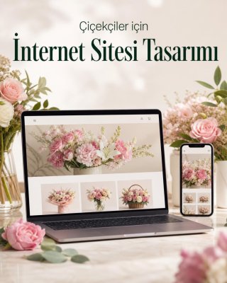 Çiçekçi İnternet Sitesi Tasarımı (Web Tasarım)