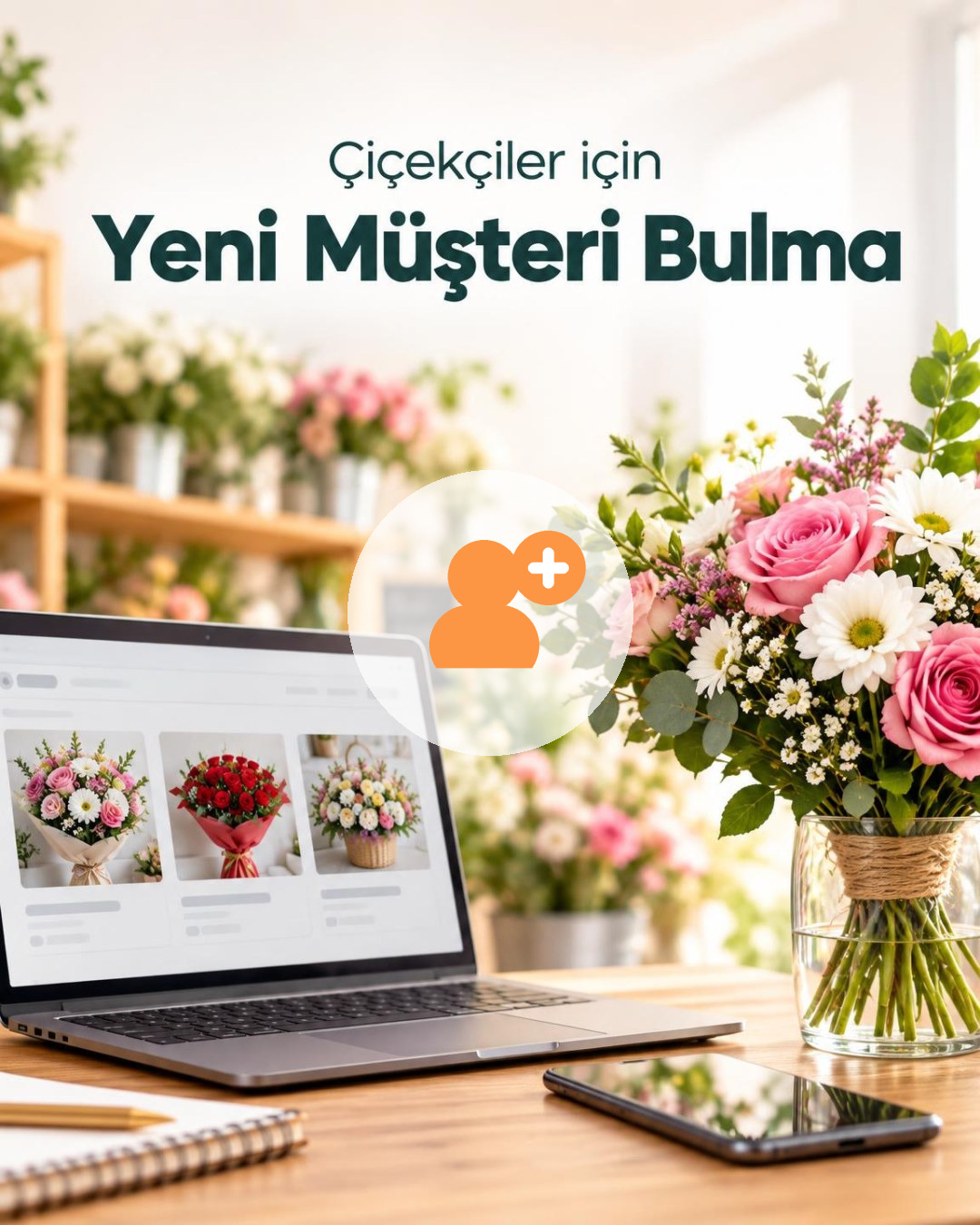 Çiçekçi Yeni Müşteri Bulma