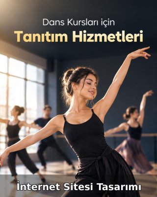 Dans Kursu İnternet Sitesi Tasarımı (Web Tasarım)