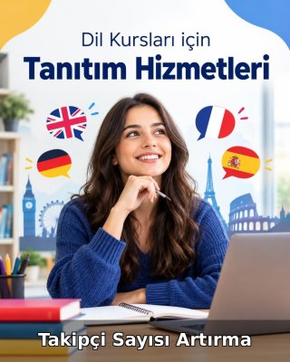 Dil Kursu Takipçi Sayısı Artırma