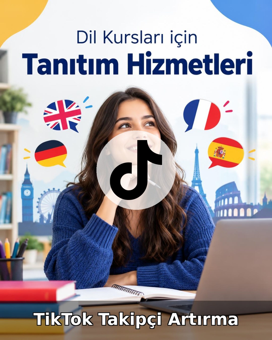 Dil Kursu TikTok Takipçi Artırma