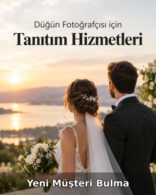 Düğün Fotoğrafçısı Yeni Müşteri Bulma