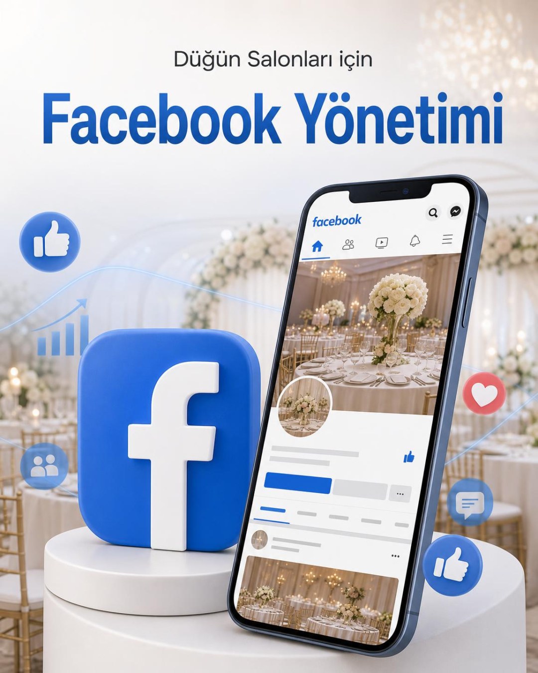 Düğün Salonu Facebook Yönetimi