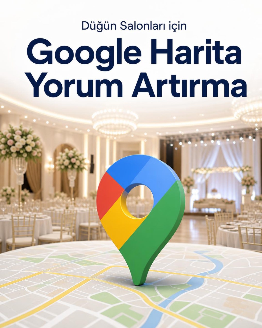 Düğün Salonu Google Harita Yorum Artırma