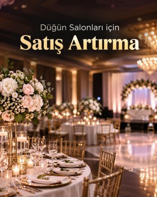 Düğün Salonu Satış Artırma
