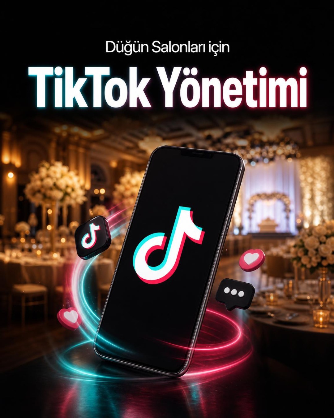 Düğün Salonu TikTok Yönetimi