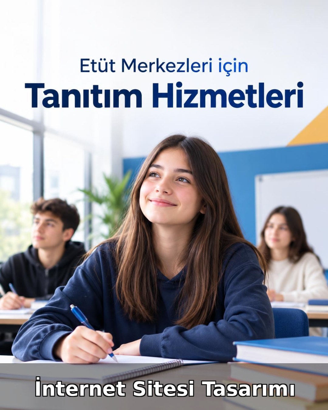 Etüt Merkezi İnternet Sitesi Tasarımı (Web Tasarım)