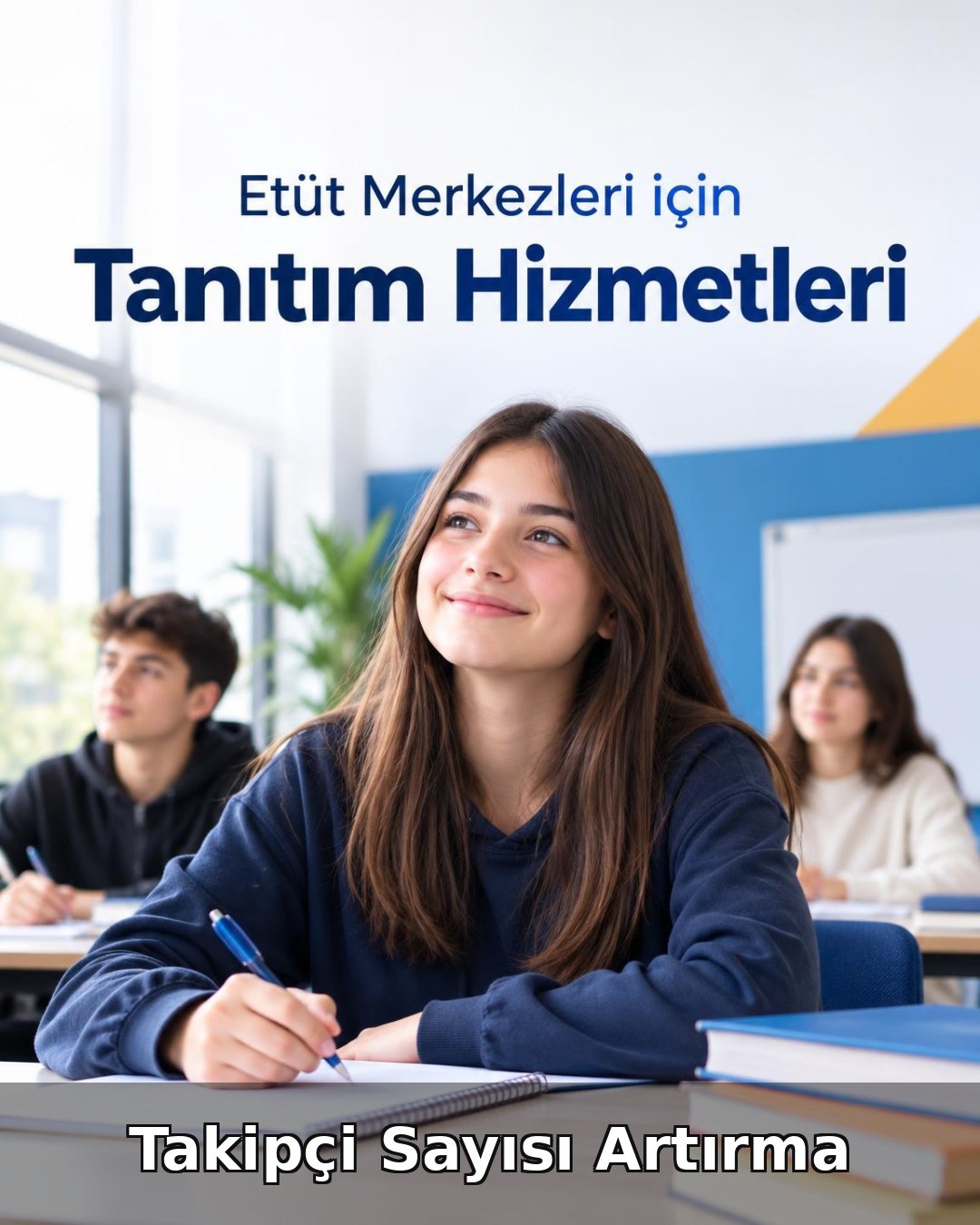 Etüt Merkezi Takipçi Sayısı Artırma