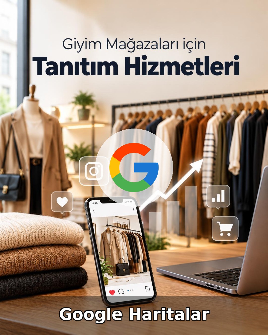Giyim Mağazası Google Harita Yönetimi