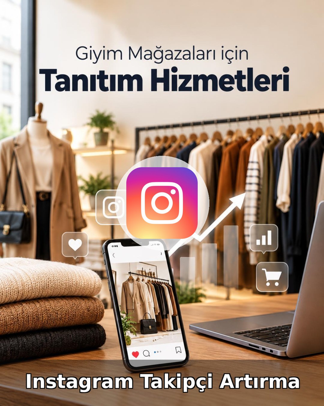 Giyim Mağazası Instagram Takipçi Artırma