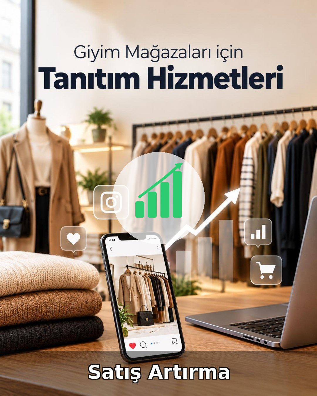 Giyim Mağazası Satış Artırma
