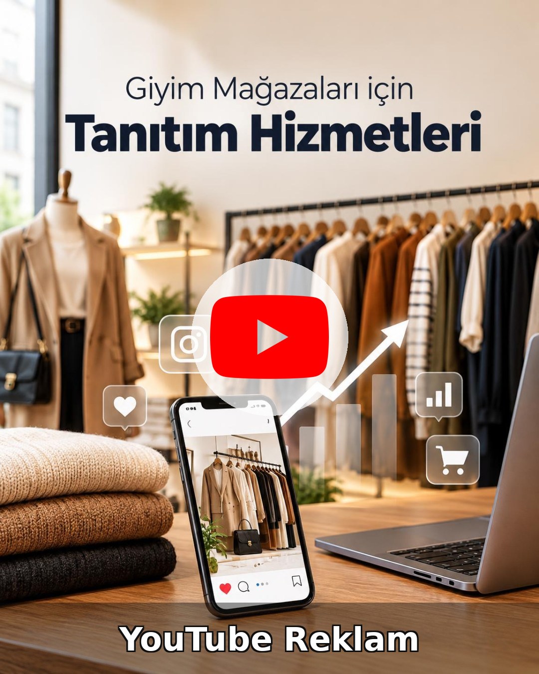 Giyim Mağazası YouTube Reklam Yönetimi