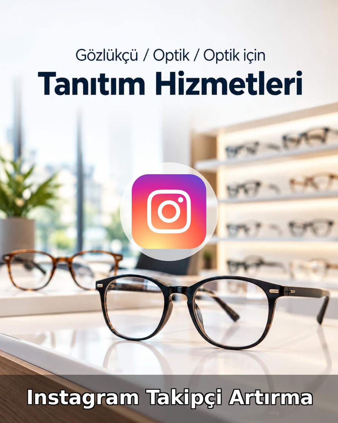 Gözlükçü / Optik Instagram Takipçi Artırma