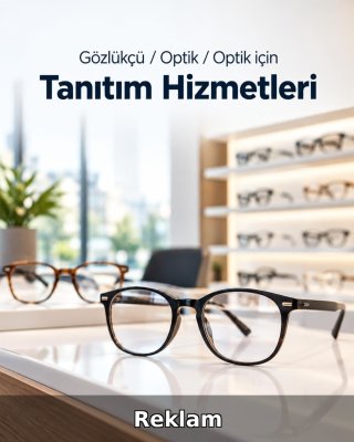 Gözlükçü / Optik Reklam Yönetimi