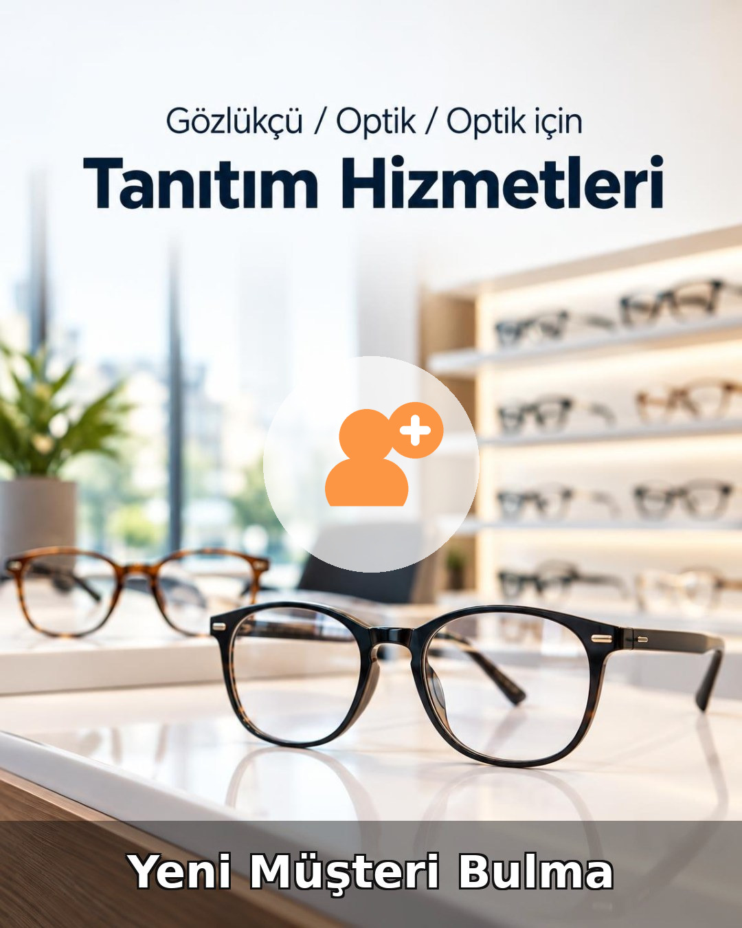 Gözlükçü / Optik Yeni Müşteri Bulma