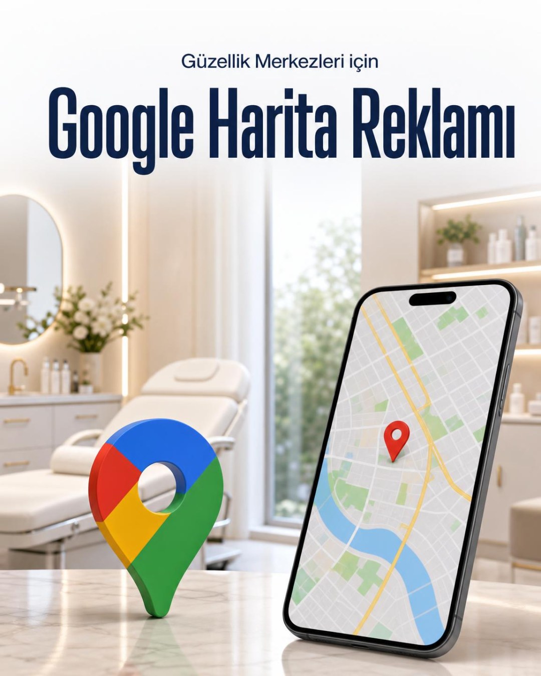 Kuaför & Güzellik Merkezi Google Harita Reklamı