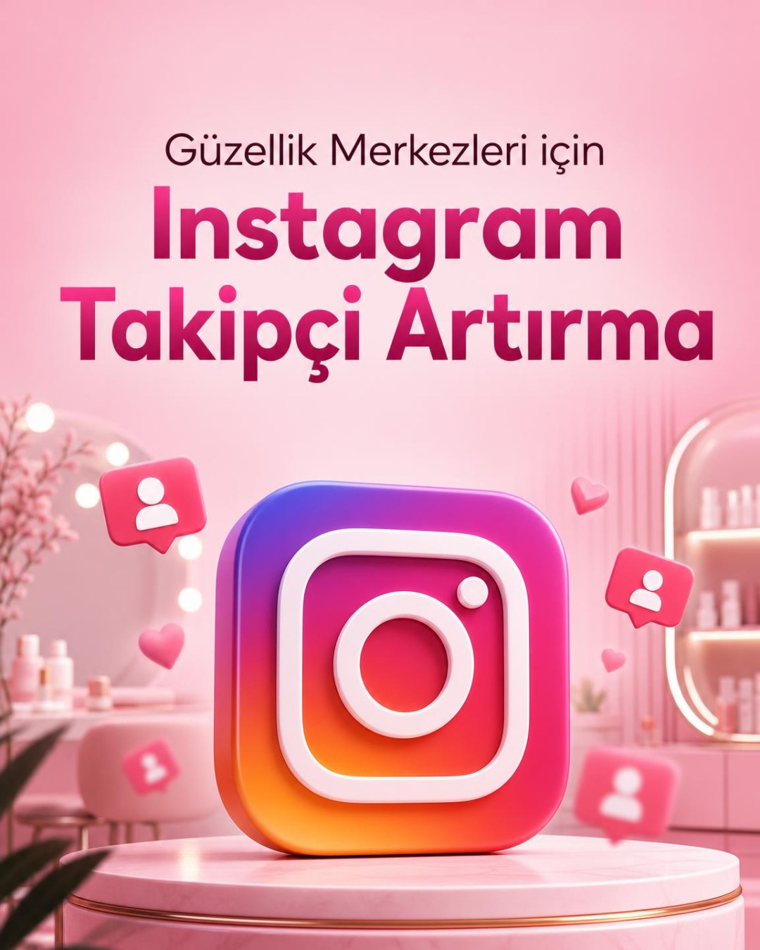 Kuaför & Güzellik Merkezi Instagram Takipçi Artırma