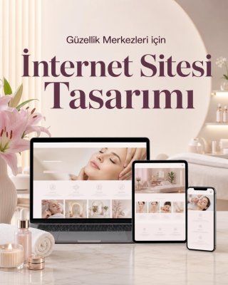 Kuaför & Güzellik Merkezi İnternet Sitesi Tasarımı (Web Tasarım)