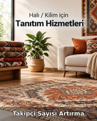 Halı / Kilim Takipçi Sayısı Artırma