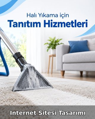 Halı Yıkama İnternet Sitesi Tasarımı (Web Tasarım)
