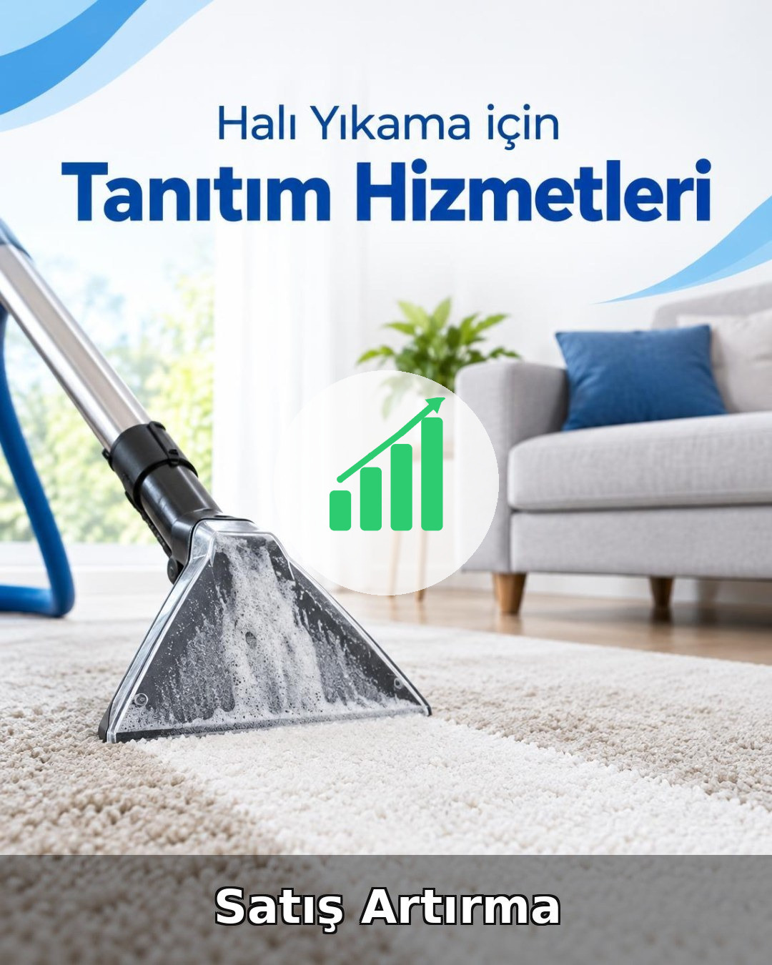 Halı Yıkama Satış Artırma