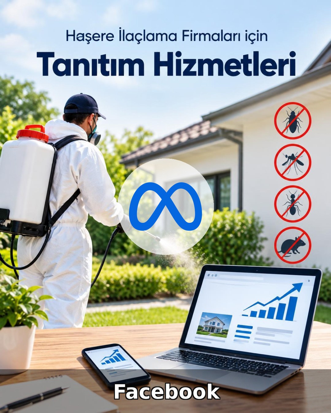 Haşere İlaçlama Facebook Yönetimi