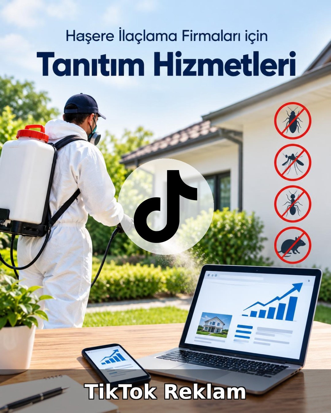 Haşere İlaçlama TikTok Reklam Yönetimi