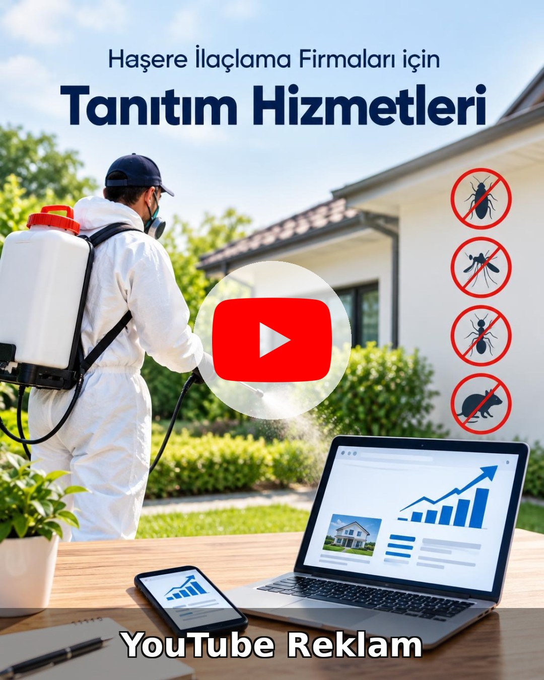 Haşere İlaçlama YouTube Reklam Yönetimi