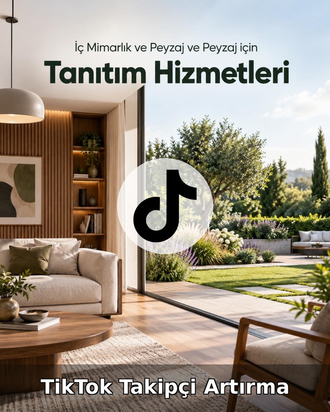 İç Mimarlık ve Peyzaj TikTok Takipçi Artırma