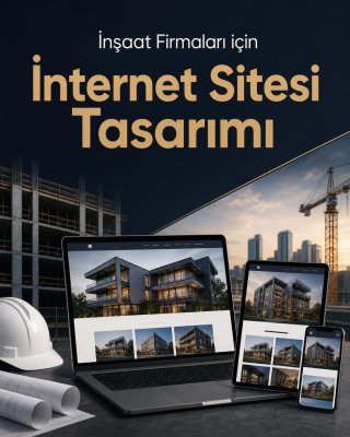 İnşaat Firması İnternet Sitesi Tasarımı (Web Tasarım)