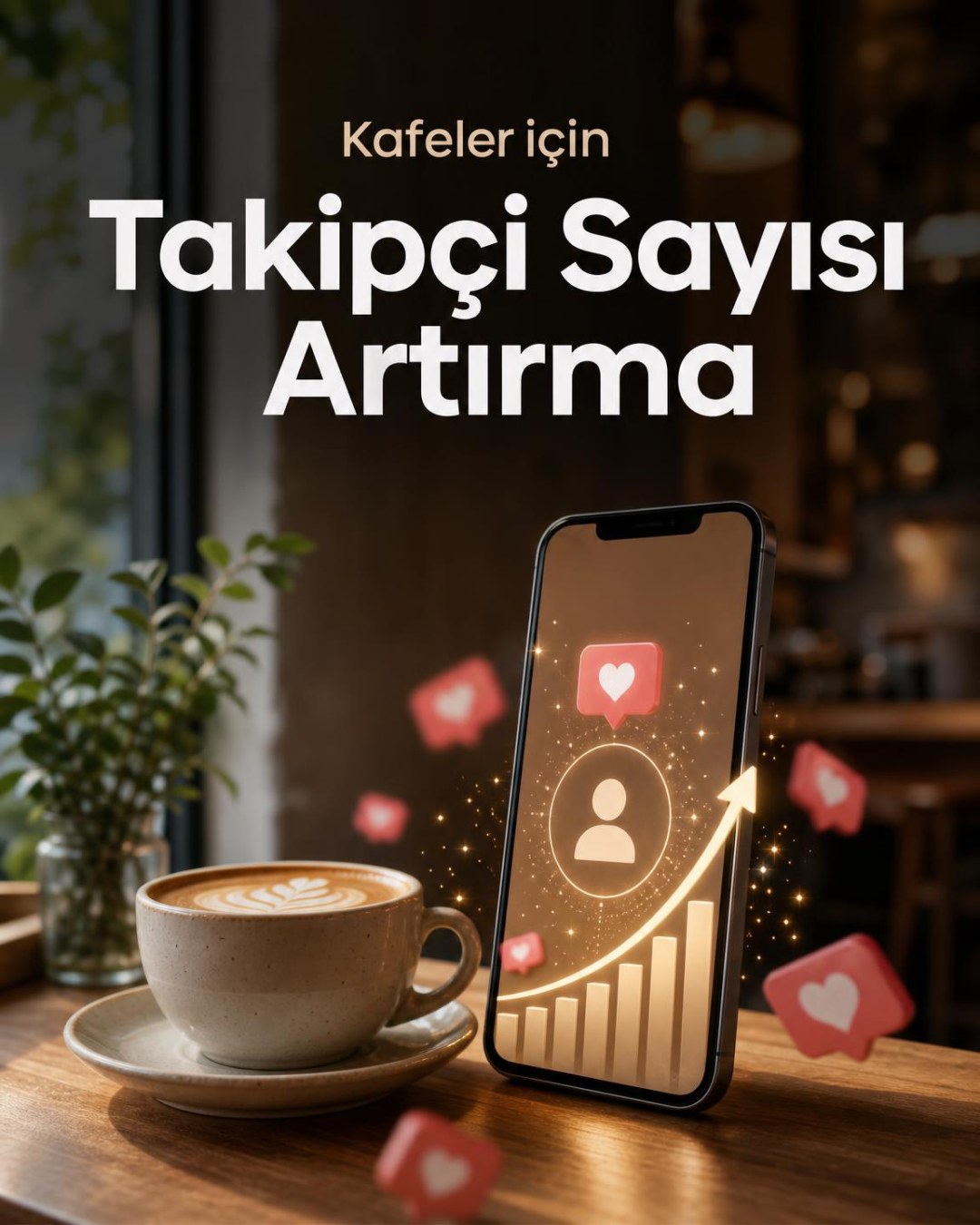 Kafe Takipçi Sayısı Artırma