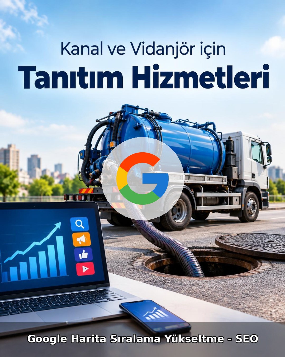 Kanal Açma Google Harita Sıralama Yükseltme - SEO