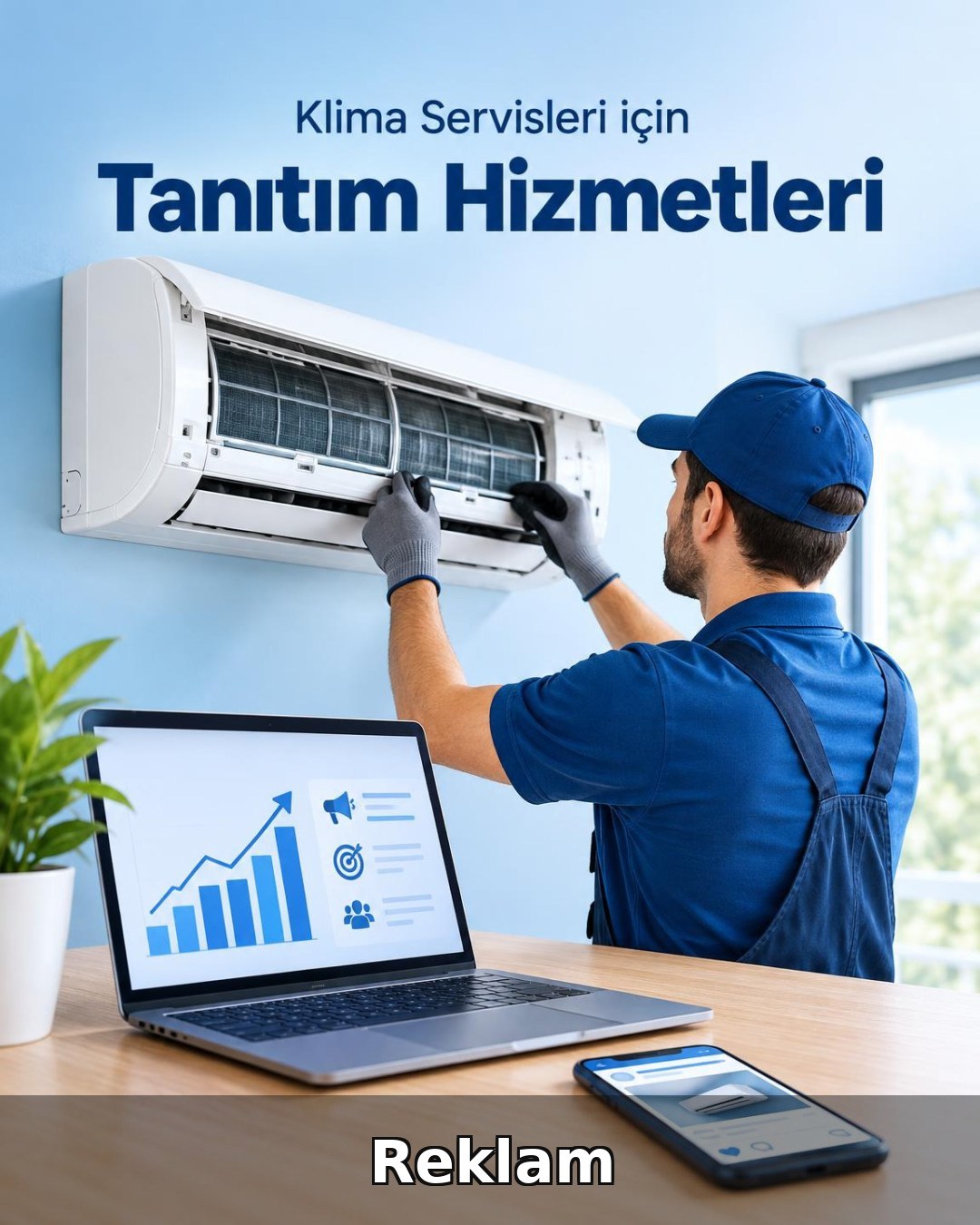 Klima Servisi Reklam Yönetimi