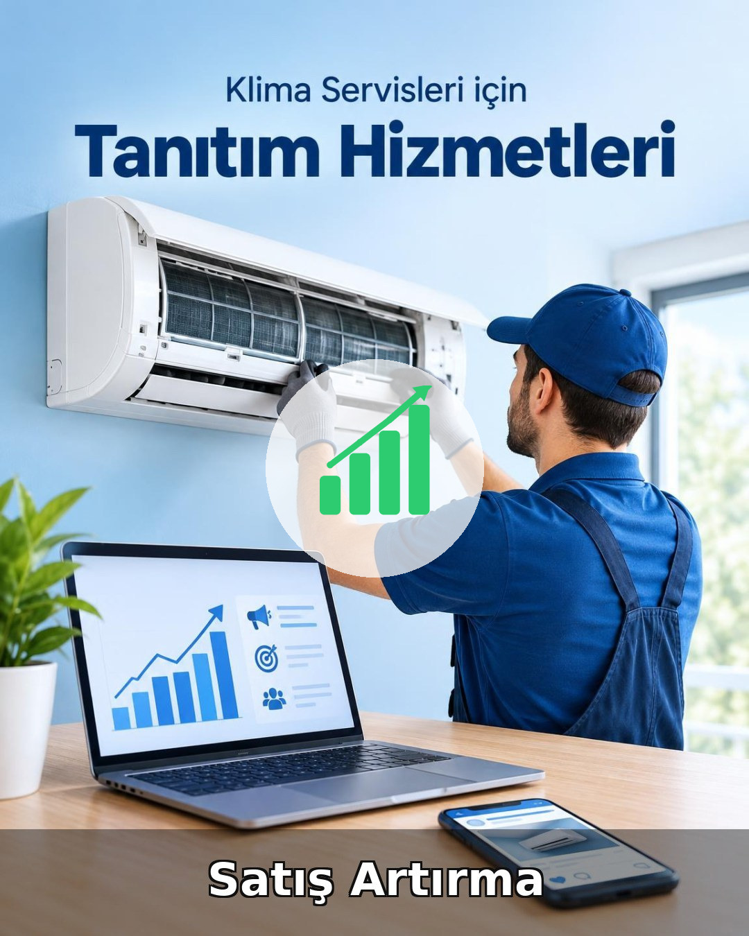 Klima Servisi Satış Artırma