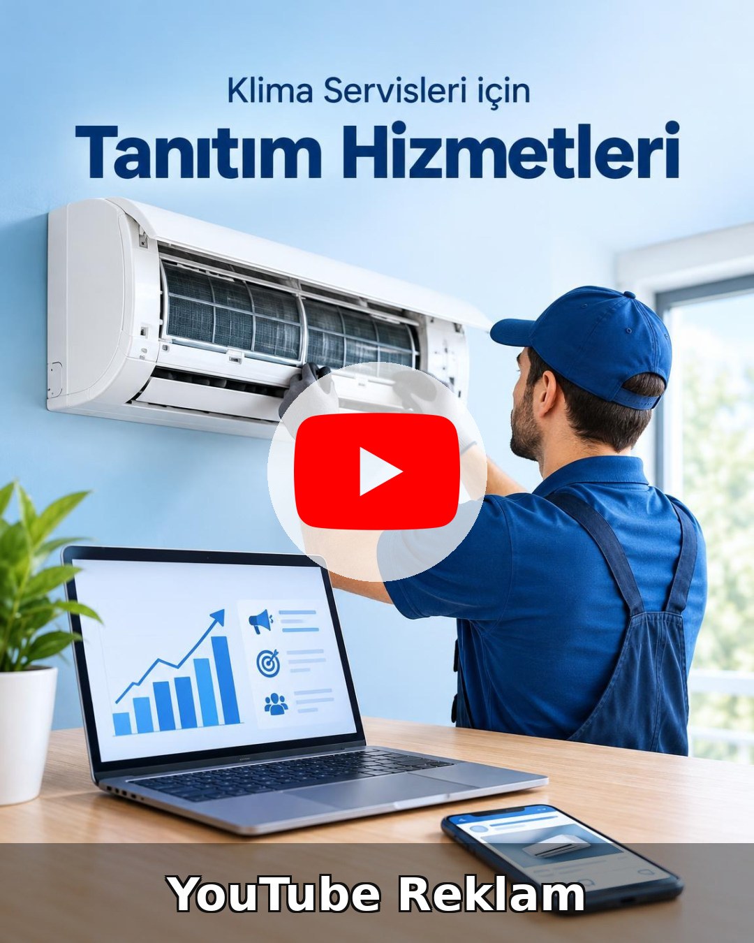 Klima Servisi YouTube Reklam Yönetimi
