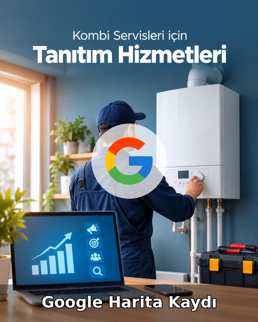 Kombi Servisi Google Harita Kaydı
