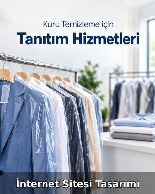 Kuru Temizleme İnternet Sitesi Tasarımı (Web Tasarım)