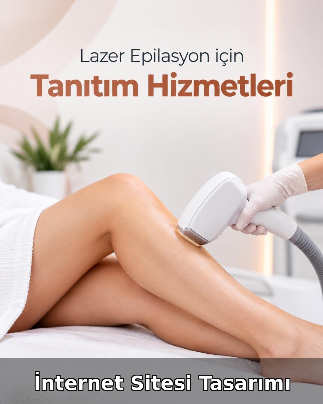 Lazer Epilasyon Merkezi İnternet Sitesi Tasarımı (Web Tasarım)