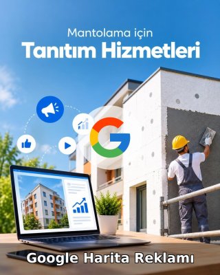 Mantolama Google Harita Reklamı