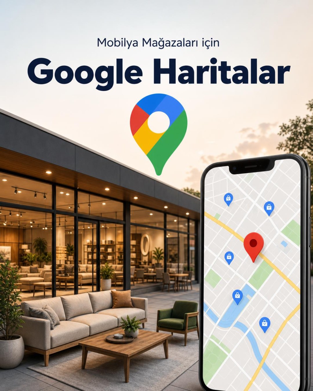 Mobilya Mağazası Google Harita