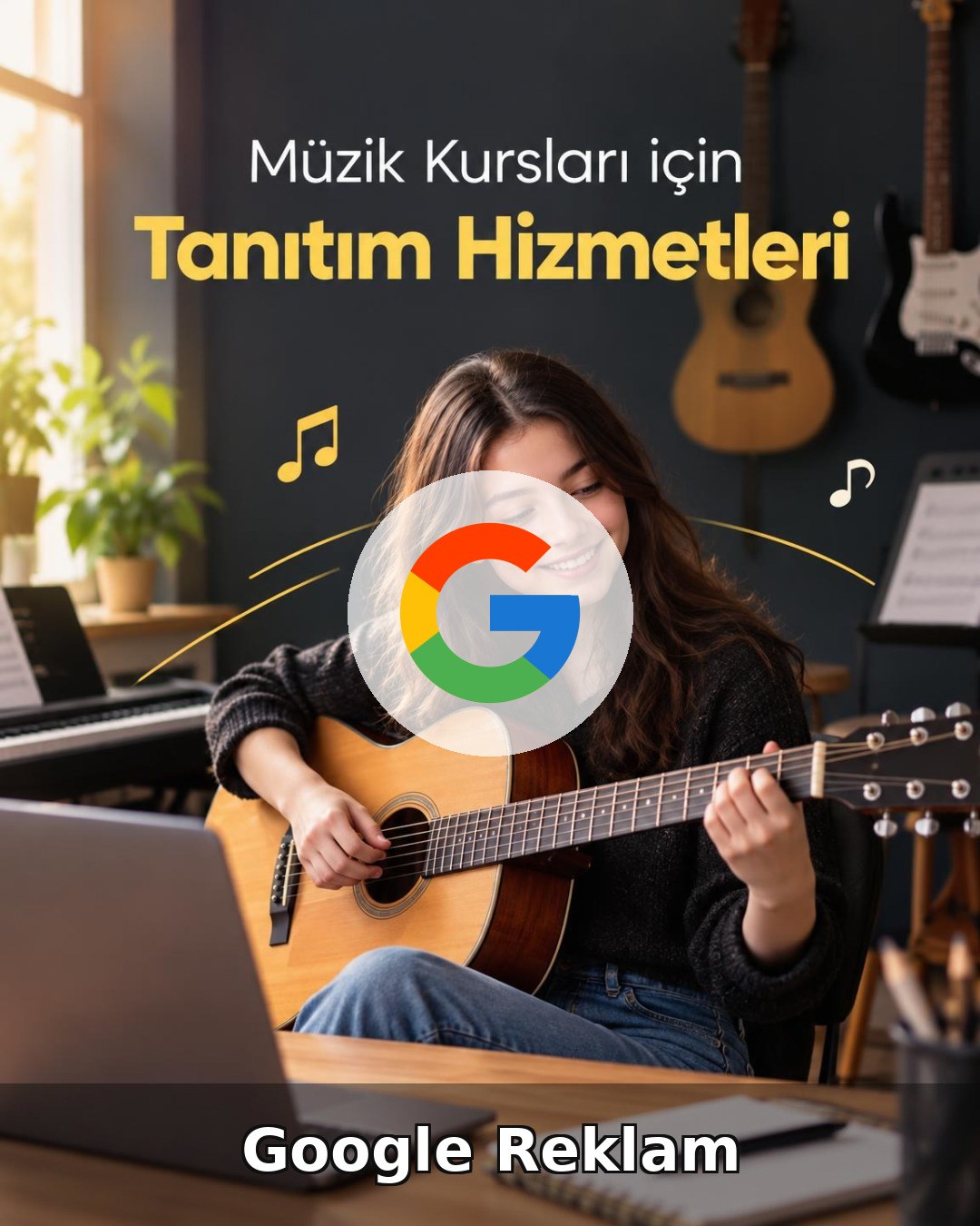Müzik Kursu Google Reklam Yönetimi