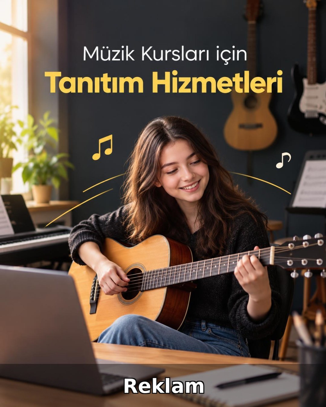 Müzik Kursu Reklam Yönetimi